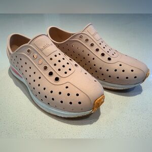 Native Kids Tan Perforated Sneakers